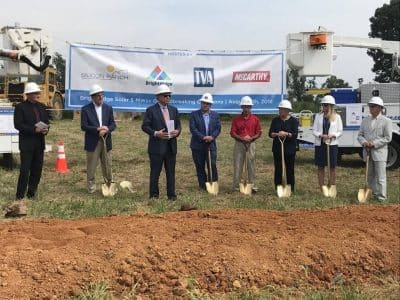 Silicon Ranch and TVA Break Ground on BrightRidge Solar Farm