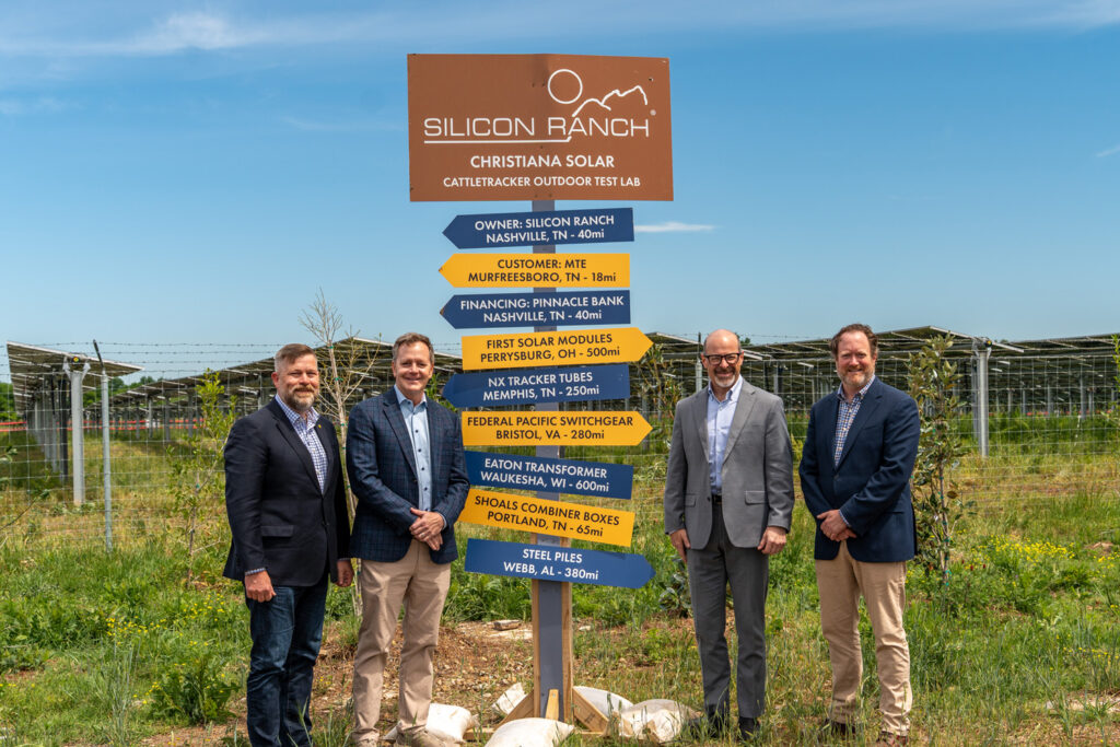 Silicon Ranch’s Patented CattleTracker™ Goes Live – Silicon Ranch